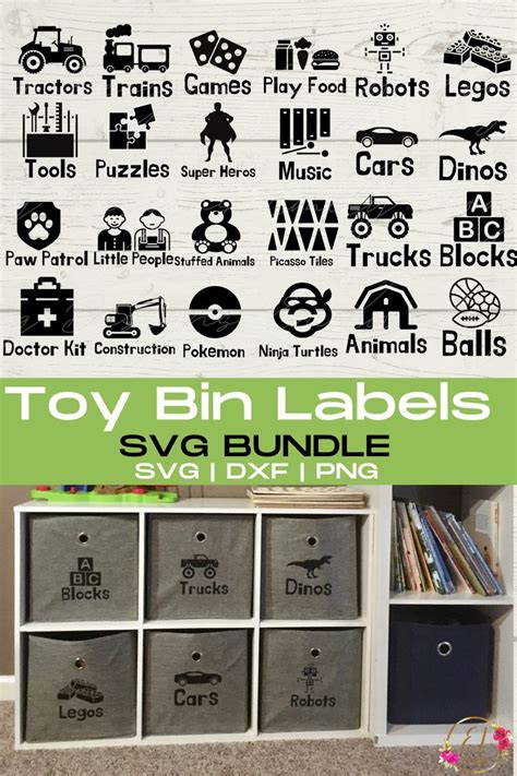 toy box label designs